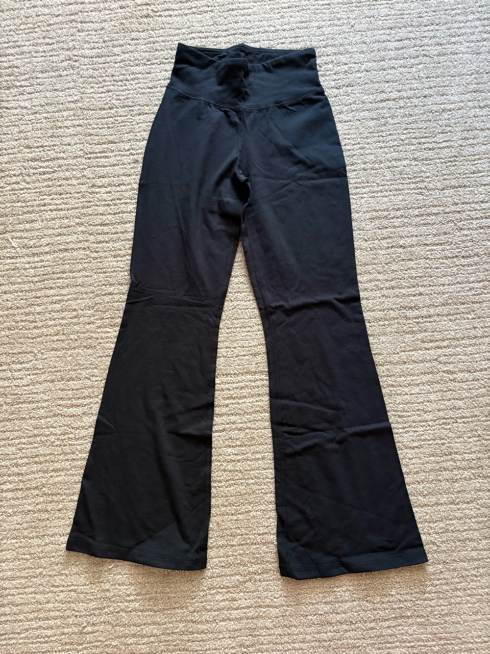 abercrombie kids Black Knit Leggings
